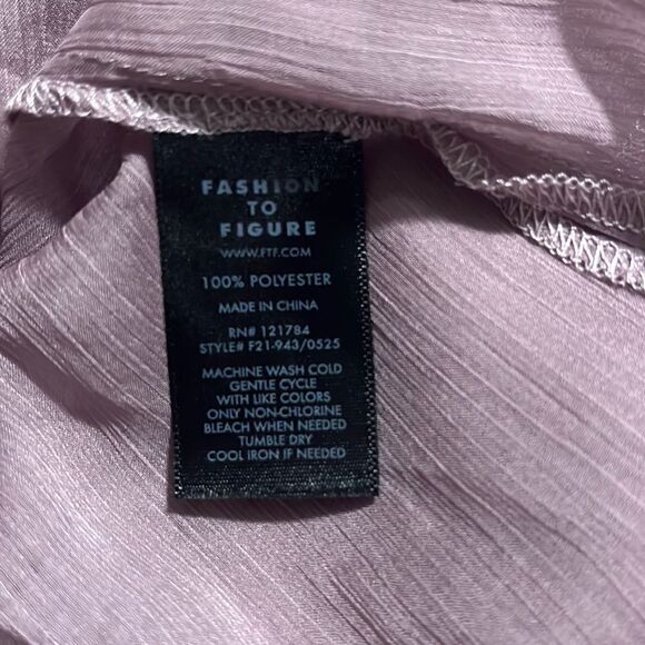 FTF Sheer Button-Down Shirt - Picture 12 of 13